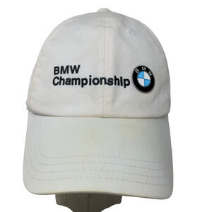 American Needle Men's BMW Championship Strapback Hat White Adjustable